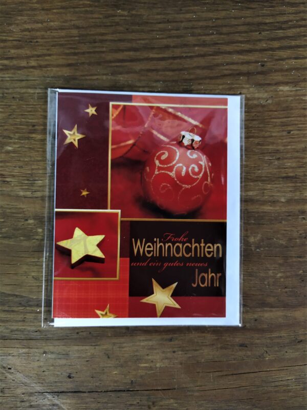 Grußkarte Frohe Weihnachten